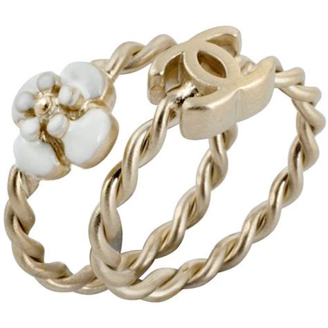 chanel flower stackable rings|chanel stackable silver rings.